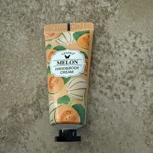 Melon Hand & Body Cream - Cream and Green new travel size 0.7oz